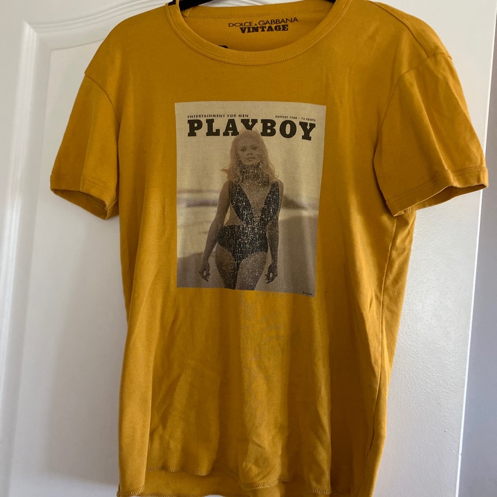 Vintage Playboy Dolce and Gabbana T-Shirt